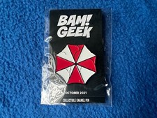 Bam Box Geek Resident Evil Umbrella Corporation Collectible Exclusive Enamel Pin