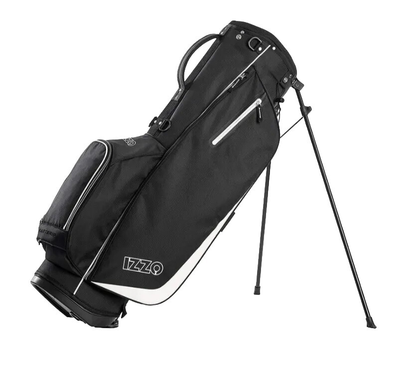 Izzo Golf Ultra Lite Stand Bag - Black (A81100) 689769811005| eBay