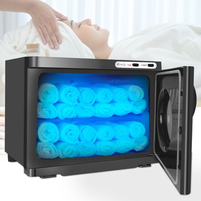 23L Hot Towel Warmer Cabinet with UV Sterilizer for Facials Bath Towels  Barber | eBay