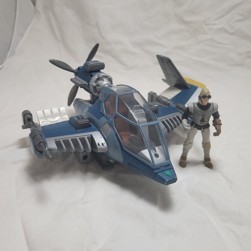 1999 Bandai Jack's Skyfighter Xyber 9 Series 4-inch Figure Loose, Pilot - Picture 2 of 13