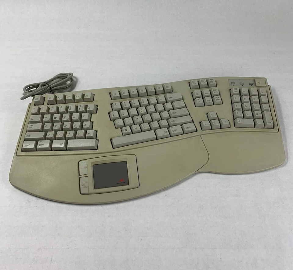 Mac Extend Ergonomic Mechanical Keyboard Glidepoint Trackpad EKB-905TP - Image 2 of 4