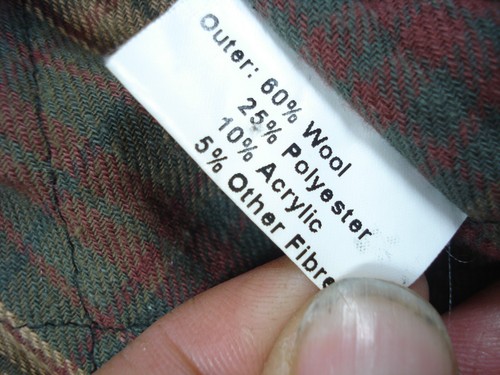 Rydale Jacket Woman UK 16 Waxed Coat Brown Hiking Biker Style Cotton Wool Padded - Picture 9 of 23