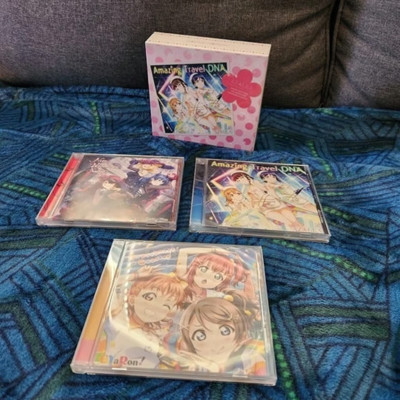 Amazing Travel DNA 3 CD Set AZALEA CYaRon! Aqours Love Live Guilty Kiss
