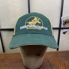 High Plains Journal horse riding Strapback cap hat Green