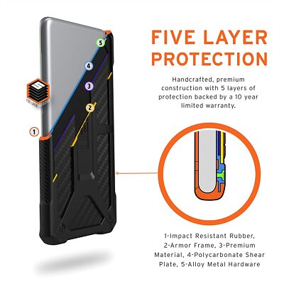 Huawei P40 UAG Monarch Shockproof Rugged Slim Lightweight Tough