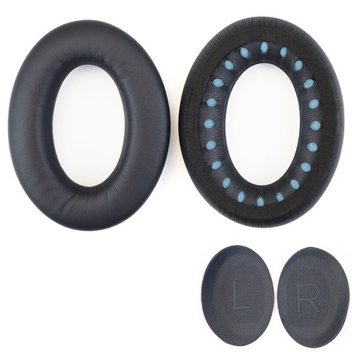 Replacement Leather Ear Pads Cushion for Bose QuietComfort QC45 Headphones - Picture 12 of 15