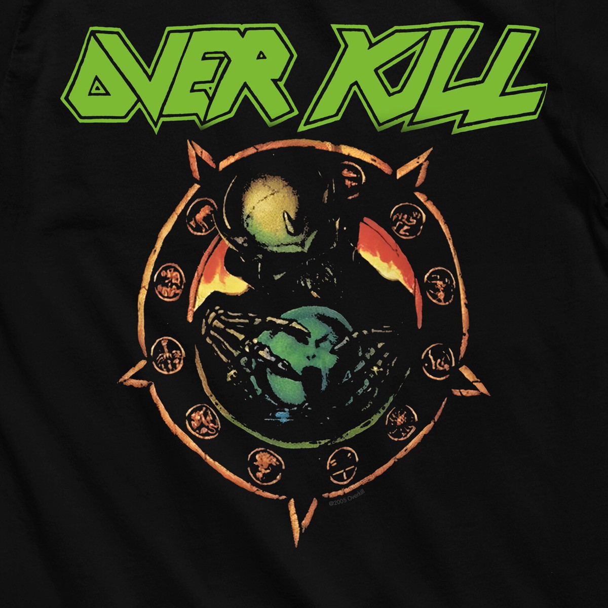 2005 Overkill Thrash Exodus Testament Slayer Merch, 90s Rock 2005 Overkill Thrash Exodus Testament Slayer Merch, 90s Rock