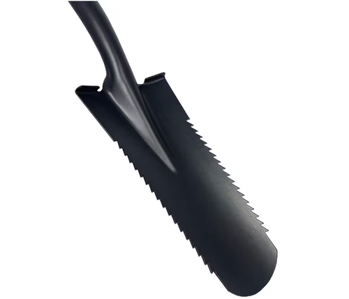 Drain Spade Teeth Shovel Multi-Purpose Metal Blade Shovel 48 In, Durable Handle - Picture 3 of 5