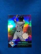 2004 Topps Clubhouse Collection Lance Berkman Jersey Relic Black 15/25 Astros