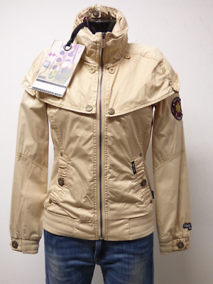 KHUJO LADIES JACKET SIZE S DE / IN BEIGE & TREND + BNWT ( P 2748 )