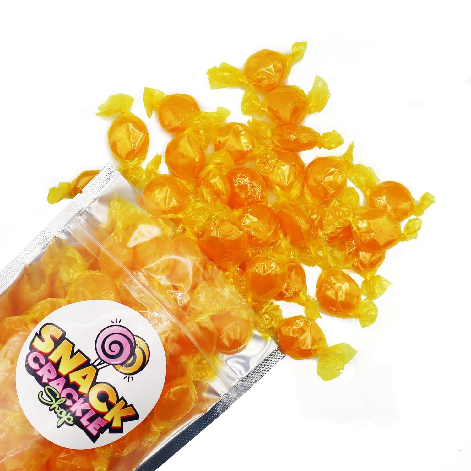 Butterscotch Hard Candy - 2lb Bulk Bag (Approx. 150 pcs) - Individually...