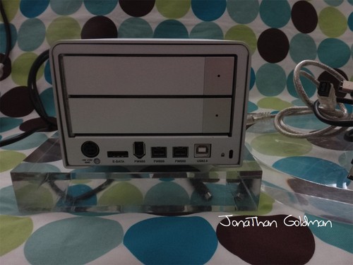 CalDigit VR 28TB 28-Terabyte Dual-Bay RAID Drive Mac PC FW800 USB 2.0 eSATA RARE - 第 5/10 張圖片