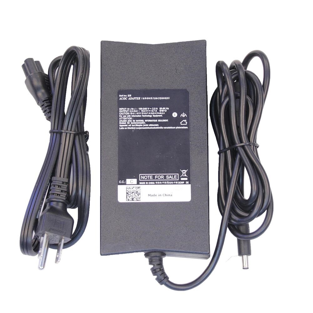 DELL Inspiron 16 7000 7610 P107F 19.5V 6.7A Genuine AC Adapter