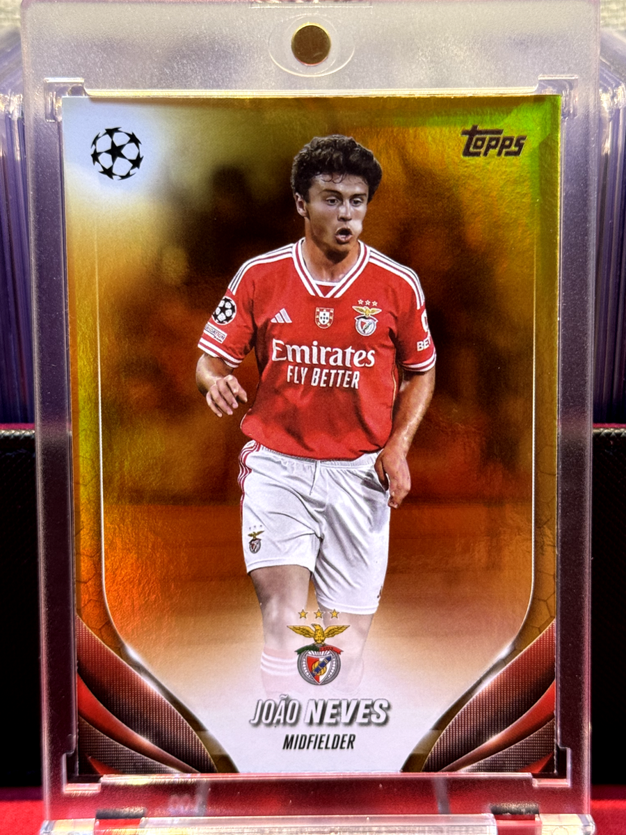 2023-24 TOPPS UEFA CLUB COMPETITIONS FOOTBALL Joao Neves feuille