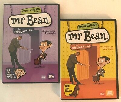 Mr. Bean The Animated Series Set 3 DVD A&E 2004 Grin And Bean It +