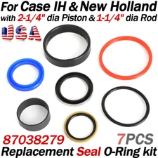 Replacement Seal Kit For Case-IH & New Holland 2-1/4" Bore & 1-1/4" Rod 87038279