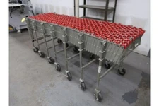 Nestaflex Expandable Skate Wheel Conveyor Belt   24' x 2'