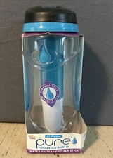 Cool Gear EZ-Freeze 24 oz Pure Filtration Water Bottle Freezer Stick Filter NEW