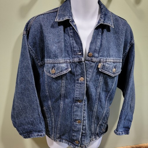 Vintage Levi's Denim Trucker Jacket 80's Brown Tab Type II Size S Small Made USA - Picture 6 of 23