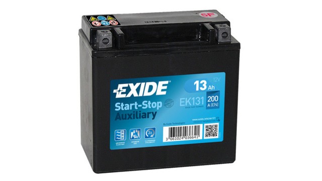 Ek131 аккумулятор exide