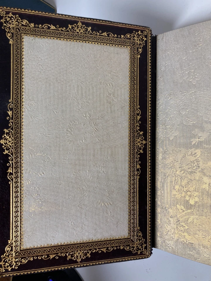 Extra Illustrated DORE MILTON: Poetical Works (1892) - Luxurious Full Morocco Foto 3 de 4