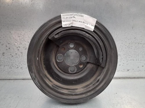 045105243D Polea Cigueñal para VOLKSWAGEN POLO IV (9N3) Advance 2005 2520589 - Imagen 1 de 10