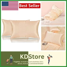 Silky Soft Toddler Satin Pillowcase 14x20 - 2 Pack