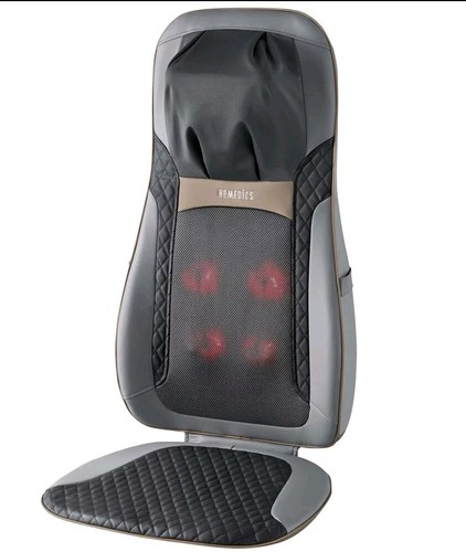HoMedics Shiatsu Deluxe Massagesesselauflage mit Wärme & Fernbedienung - Rücken Nackenentlastung