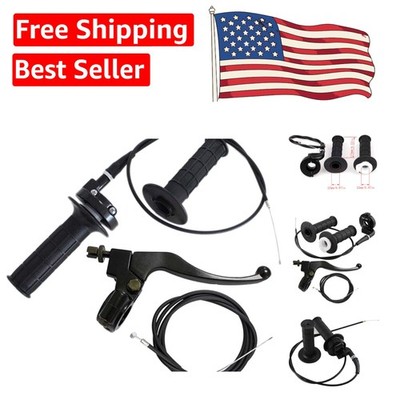 Throttle and Brake Cable Kit for 50-1000cc Dirt Bikes - Easy Install, Durable