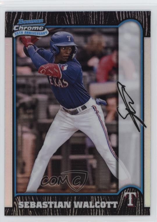 2024 Bowman Chrome 1999 25th Anniversary Sebastian Walcott #BC25-21 1j2