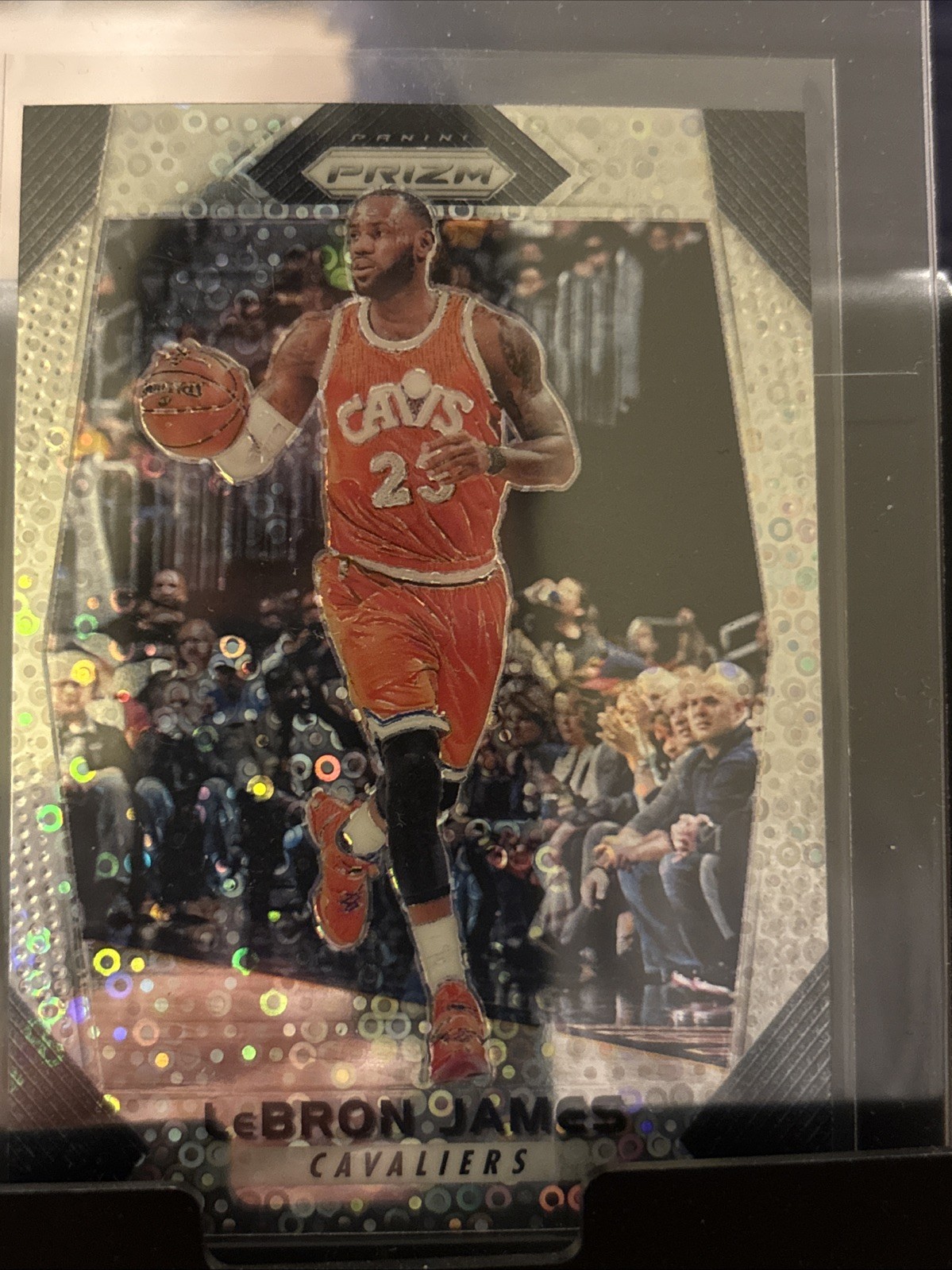 2017-18 Panini Prizm - LeBron James #191 Hyper Prizm