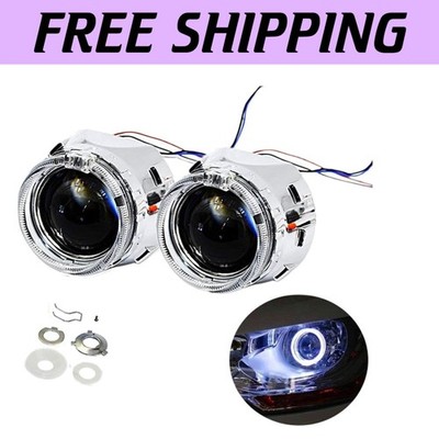 2.5'' H1 8.1 Bixenon Projector Lens with Angel Eyes for Superior Car Lighting-