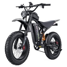 1200W Electric Bike 20"Fat Tire 60V 32AH Hydraulic Commut Electric Bicycle Ebike