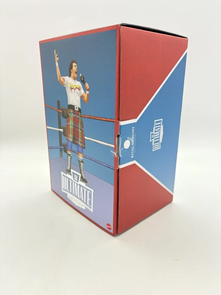 Figura Steele Rowdy Roddy Piper & George The Animal Colección Coliseum de la WWE 2pk Foto 3 de 4