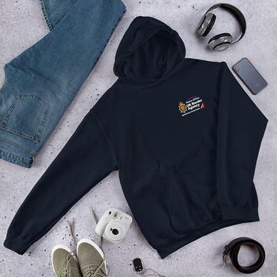 UK Border Agency Immigration Enforcement Navy Hoodie British Humour Novelty Gift