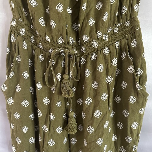 Forever 21 Green Strapless Jumpsuit with Elastic Waist NWT - Picture 3 of 12