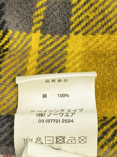 AAPE BY A BATHING APE Jacket yellow L Used - Picture 4 of 5