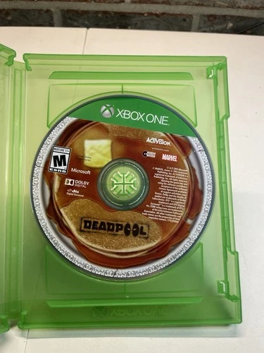 Deadpool (Microsoft Xbox One, 2015) Disc Only Very Clean