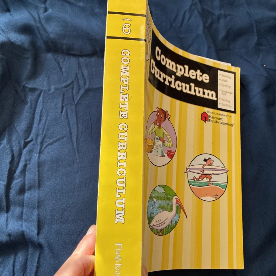 Complete Curriculum: Grade 6 (Flash Kids Harcourt Family Learning) - Image 2 of 4