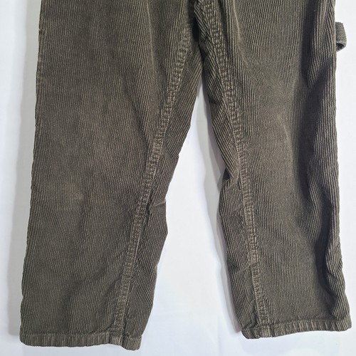 RARE Vintage Carters Watch The Wear Boys Brown Corduroy Carpenter Pants Sz 5 - Picture 3 of 18