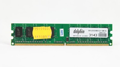 Dolphin 2GB DDR2 800MHz PC2-6400U PC Speicher RAM iDO-LO-D2-800-CL5-1288-2G