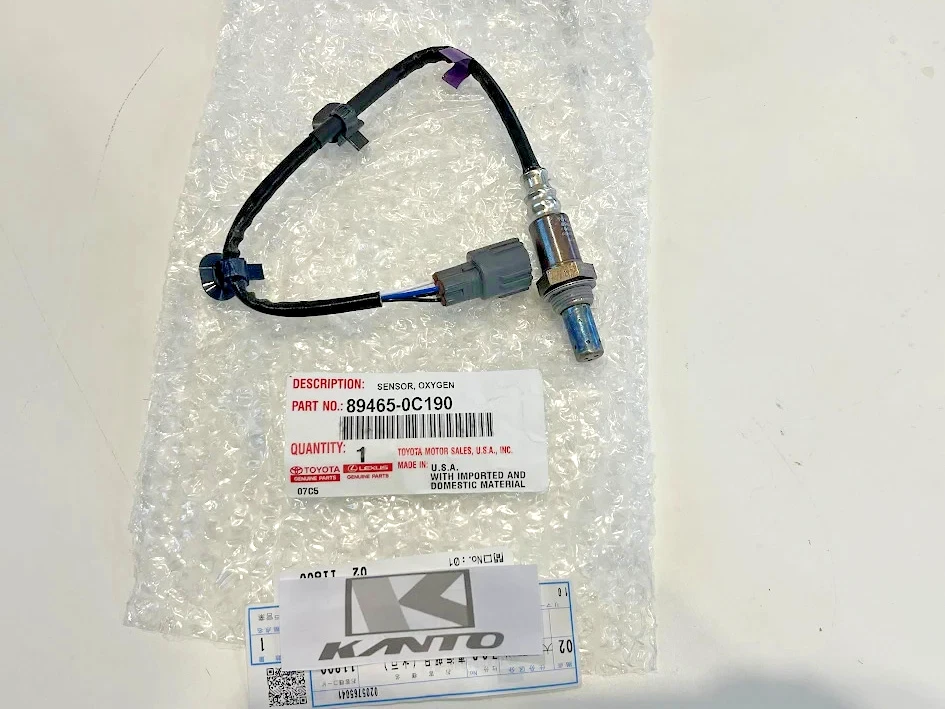 Оригинальный датчик кислорода Toyota 89465-0C190 от оригинального производителя для Toyota Tundra Sequoia 2007-2016 годов выпуска - Изображение 3 из 4