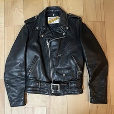 schott 618 34 perfecto double cowhide leather motorcycle jacket 641 613 118