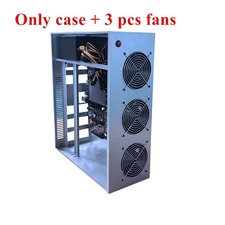 Server Chassis Case with 3 Fans For 5 GPU Platform Graphics Card X79 Motherboard