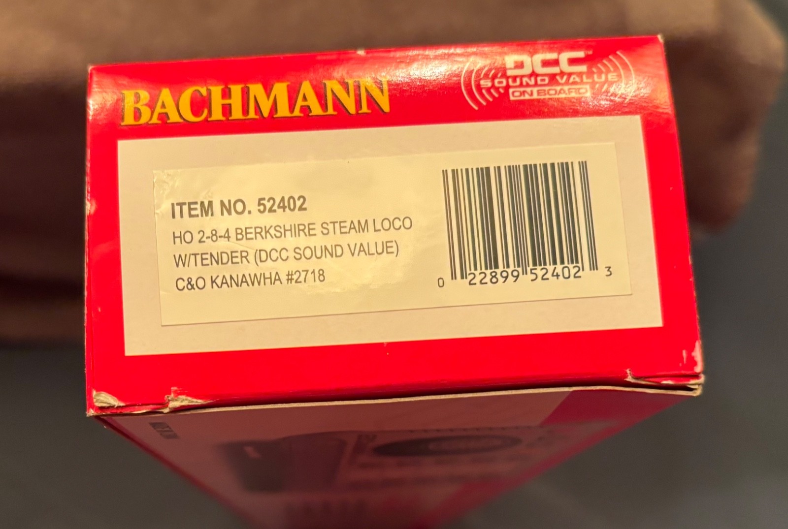 HO 2-8-4 Berkshire Steam Locomotive Engine 2718 Chesapeake & Ohio Item 52402