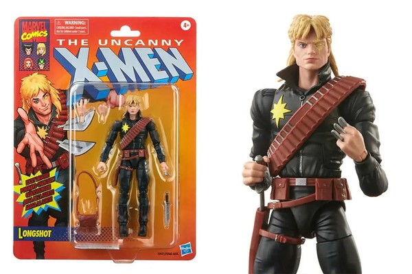 Hasbro Marvel Legends Vintage Action Figuren Longshot X-Men 6 Zoll-image
