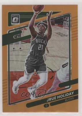 2021-22 Panini Donruss Optic Orange Prizm 171/199 Jrue Holiday #40 v9t