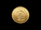 Photo of a 1955 Mexico 5 Pesos Gold from an eBay listing that sold on Jun 25, 2026