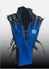 The new Mortal KOmbat cosplay costume/ blue scorpion tabard