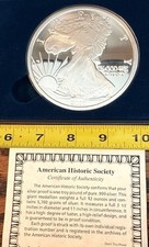 2000 American Historic Society Eagle 1 Troy Pound .999 Cameo Proof Silver Eagle